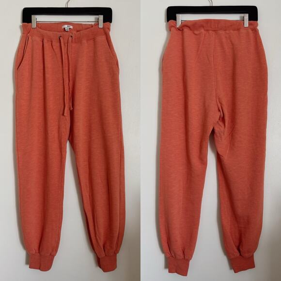 Amuse Society Pants - Orange Amuse Society High Waisted Cotton Jogger Sweatpants M